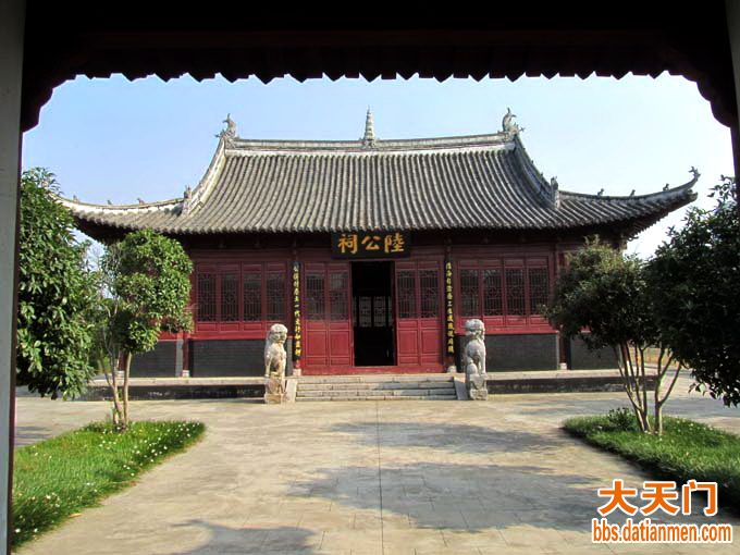 西湖一景—陆公祠 摄影 天门论坛